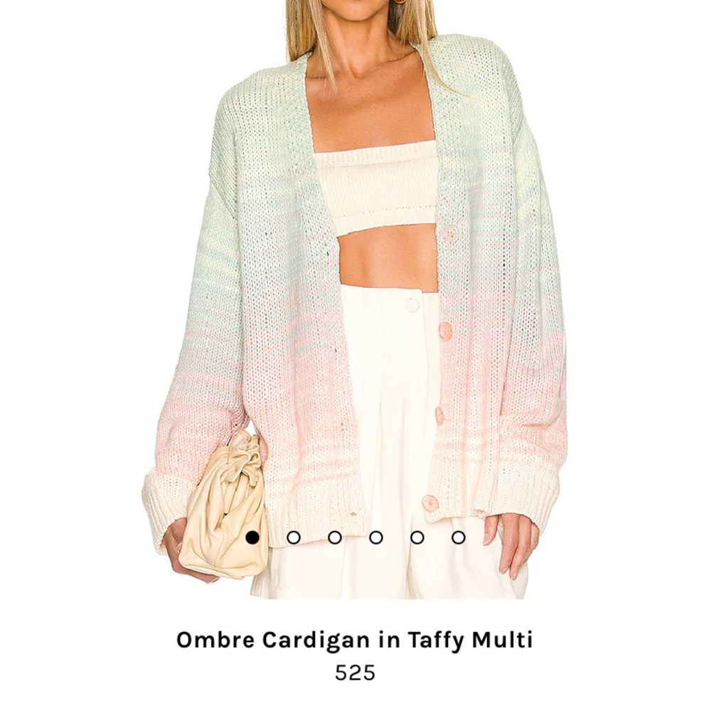 525 Ombré cardigan in Taffy Multi - XS - NWOT